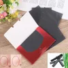 90st/pack Portable Bamboo Charcoal Oil Blotting Sheet Paper Oil Control Tissue Ansikt Olje Absorberande pappershud Care Makeup Tool