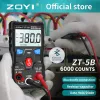 Zoyi cyfrowy multimetr ZT-5B Professional Tester Autorange AC/DC woltometr Mini Electrician Miernik Bluetooth Connect App