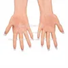 Siliconen kunstmatige mannequin voor vrouwelijke, body fingernail prothetische rekwisieten, medische cosmetologie, na de hand, 60 cm, 1pair