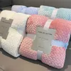 Coperte coperte calde in vetro in lana coperta di velluto corallo coperta coperta coperta calda sedia leggera divano di divano coperta coperta