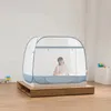 Zomer Universele grote ruimtemug netto hoogwaardige driedeurs thuismuggenmugtrip Travel Portable opvouwbare anti-mosquito-tent