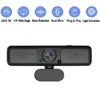 Webcams webcam USB 4 millions de pixels QHD Ordinateur personnel 2k webcam automatique ordinateur portable de bureau