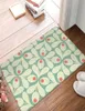 Carpets Orla Kiely Portel Rec Polyeste Salle de bain Entrée Mat de sol Home Tapis Tapis Simplicity Anti Slip Bath Matcarpets7581110