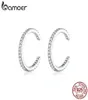 925 Серебряные серебряные ушные манжеты для женщин без пирсинга Серьги Ювелирные изделия настоящая серебряная мода SCE842 2105127637177