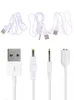 1PCS Câble de charge Remplacement du câble de charge CC 2,5 mm Cord d'adaptateur USB Cordon de charge rapide Nouveaux accessoires de produits de massage