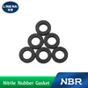 Nitrile Rubber 1"Black O-ring 2"Gasket NBR Corrugated faucet O-Ring Sealing Oil Gasket Washer waterproof temperature resistance