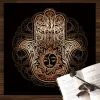 Языческая мистическая астрология Oracle Cards Комната дома декор Мандала Механическая скатерть Таро Таро