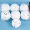 24pcs balles de Noël balles rondes blanc modélisation en polystyrène mousse artisanat balles de Noël décoration suspendue