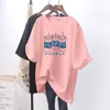 Zomer zwangere moeder print los van verpleegkundige tops postpartum mama mama casual borstvoeding kleding dames zwangerschap zwangerschap t-shirt