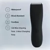 Trimage de cheveux électriques CHELS HOMME CORPS DU CORPS CLIPPER ÉPILATEUR PUBIQUE Céramique Blade imperméable Hygiène mâle Razor SAFE SAFE