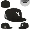 2023 Gevangen hoedenmaten Fit hoed honkbal voetbal Snapbacks ontwerper Flat Hat Active verstelbare borduurwerk katoenpetten Alle teamlogo buiten sport mesh cap maten 7-8