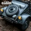 電気/RCカーFMS 1 12プロフェッショナルRCリモートコントロール車両モデル車両シミュレーション第二次世界大戦4WDオフロードクライミングビークル240424