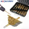 99st Titanium Drill Bit Set High-Speed ​​Steel Drill Bits For Steel Plate Wood Plast Metal Copper Alloy Woodworking Hole Opener