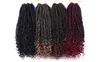 22quot Goddess Box Braids Crochet Hair with Curly End Bohemian Box Braiding Hair Extensions 12 Strandspcs Ombre Braiding Hair4312566