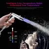 LED-kran Temperaturkänslig 3-färgs ljus Kök Badrum Glödvattenbesparande kran Aerator Tap Munstycket Duschförlängare