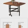 Artisticlife Folding Table Hushåll Small Family Table kan flyttas Simple Table Hushåll Rektangulärt bord Mobili da Cucina