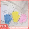 5pcs/set bast wisp body scrubs bath shaule wisp for bodyバスグローブexfoliating mitt skid抵抗スクラバー洗浄スパフォーム