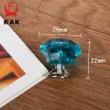 Kak Acrylic Crystal Diamond Furniture Knobs 26mm Contlulful Kitch Babinet Bandles Black Drawer Knobs Door Purniture Furniture Hardwar