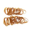 50/100Pcs Strong Elastic Rubber Bands 60*10mm Yellow Elastic Band High Quality Tapes Adhesives Fasteners