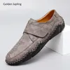 Casual Shoes Golden Sapling Men Loafers Business Fashion Driving Flats Leisure Party Shoe Office Men's Moccasins Footwear