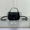 2024 NY COWHide Colored Sadel Lysa Modern One Shoulder Crossbody Bag Flip Handbag 88% Factory Direct