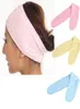 Nya mjuka justerbara kvinnor Elastic Wash Face Makeup Spa Stretch Hair Band pannband Girls Accessories Tool7196782