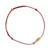 Bracelets de charme Lucky Peixe Peixe Mão da cor cor de cor do fio Tecido vermelho simples