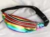 Женщины Fanny Pack Holographing Taist Packs Fashion Laser Bumbag Designer Beard Bag Women Party Belt Sag Pouch9297269