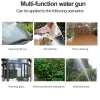 Högtrycksvatten spray pistol metall munstycke bil trädgård gräsmatta tvätt slang rör bärbar vatten pistol rengöring verktyg trädgårdsverktyg