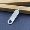 5-50st SIM-kortavlägsningsverktyg Universal Sim Card Tray Eject Pins Needle Opener Ejector med nyckelringshål för iPhone Xiaomi