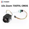Foxeer 10x Zoom 700TVL CMOS Camera PWM Controll AHD/CVI/CVBS For FPV Racing Drone Multirotor Airplane Fixed-Wing DIY Parts