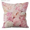 Cushion/Decorative Pillow 45x45cm Princess Pink Letter Box Nordic Crown Animal Cushion Cover Sofa Office Chair Home Decoration