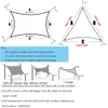 5m 16ft185GSM防水オーニングサンシェードサンシェード屋外ビーチキャンプパティオプールサンキャノピーサンシェルター240329