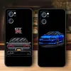 N-Nissan Skyline R34 Cars Capa Caixa de telefone fundada para OPPO RENO 7 8 6 5 Coque 4 3 2 2f 10 Pro Plus 4G Find X2 X3 X5 5G CAPA CAPA