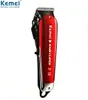 Kemei Professional Hair Clipper Electric Cordless Trimmer LED KM2611 Carbon Steel Blade Hairdressing Machine5512764