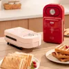 Pans Mini Sandwich Machine Breakfast Maker Multi Cookers Toasters Electric Ovens Plates Bread Pancake Waffle