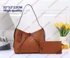 Women Carryall Handbag Designer 2-PC Bag Bag Tote de alta calidad Bolsas cruzadas de hombro de alta calidad Empleado de embrague Bolsa de vagabundo bolsos de compras de damas Totos