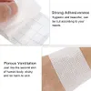 10M x 6 Rolls Non-Woven Adhesive Bandages Breathable Cohesive Wrap Cover Stretch Tape Protective Stretch Bandage Roll Film