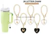 Accessori per il fascino delle lettere di Charms per la maniglia ID nome di coppa /semplice forma moderna del bicchiere di identificazione iniziale Drople consegna Otnfk