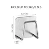 Kitchen Storage 2 Pack Bonded Sponge Stand Sink Box Accessories Stainless Steel -