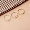 Bangle MYLONGINGCHARM 10pcs/lot blank Brass Stacking Bangles Smooth Oval Stacking Bracelet Open Cuff Bangles F1671 24411