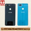 ORIGINAL FÖR ZTE NUBIA Z18 MINI Z18MINI NX611J NX611H BACK BATTERI TOBLING Dörr Husfodral Baksglaslinsdelar Byte