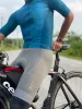 Mcycle Solid Color Cycling Bib Shorts One Piece Cingcio anti-Shock Pad Cycling Men Brib Short Varie colori per la scelta