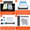 GZQIANJI Tattoo Stencil Thermal Transfer Machine Printer Drawing Stencil Maker Copier Line Printing Copier Tattoo Transfer Paper