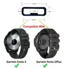 Fenix Substituição Smart relógio Strap Smartwatch Band Band Loop Security Ring Ring para Garmin Fenix 6 6x 6s Pro 5 5x 5s Plus