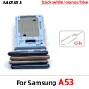 1 PCS Tarjeta SIM Slot SD Bandeja de tarjetas SD Adaptador de doble tarjeta Sim Bandeja para Samsung A53 Piezas de reparación del teléfono