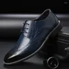 Scarpe casual uomo scarpa brogue business abito versatile moca