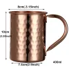 4pcs 100% puro cobre /cobre banhado Moscou caneca para uma mula de Moscou ou qualquer bebida à base de vodka