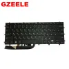 Claviers Nouveaux clavier US / SP / RU pour Dell XPS 15 9550 9560 Retour du clavier pour ordinateur portable