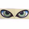 3PCS / PACK Autocollants de voiture 3D 3D STÉRÉO Reflective Eyes Eyes Autocollant Créatif Rear View Mirror Decal Eyes Universal Stickers